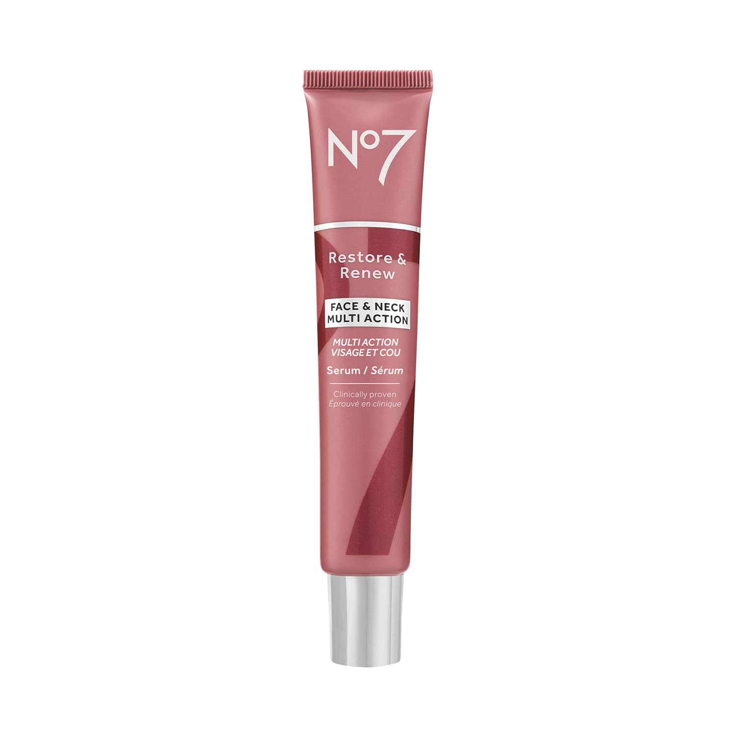 No7 Restore & Renew Face & Neck MULTI ACTION Serum 50ml